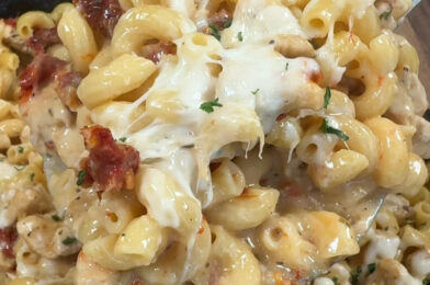 Marry Me Chicken Mac and Cheese Quick Dinner Idea