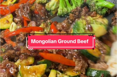 Try this 30-minute Mongolian ground beef for a quick and flavorful dinner!