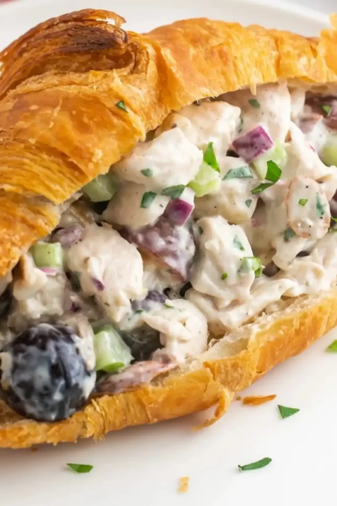 Easy chicken salad sandwich recipe