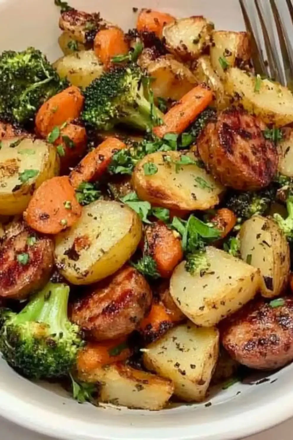 One Pan Sausage and Veggies Recipe