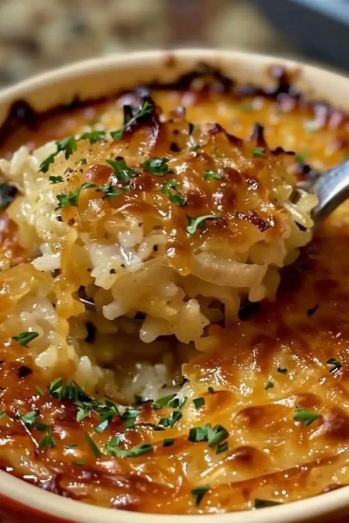 French Onion Rice Recipe