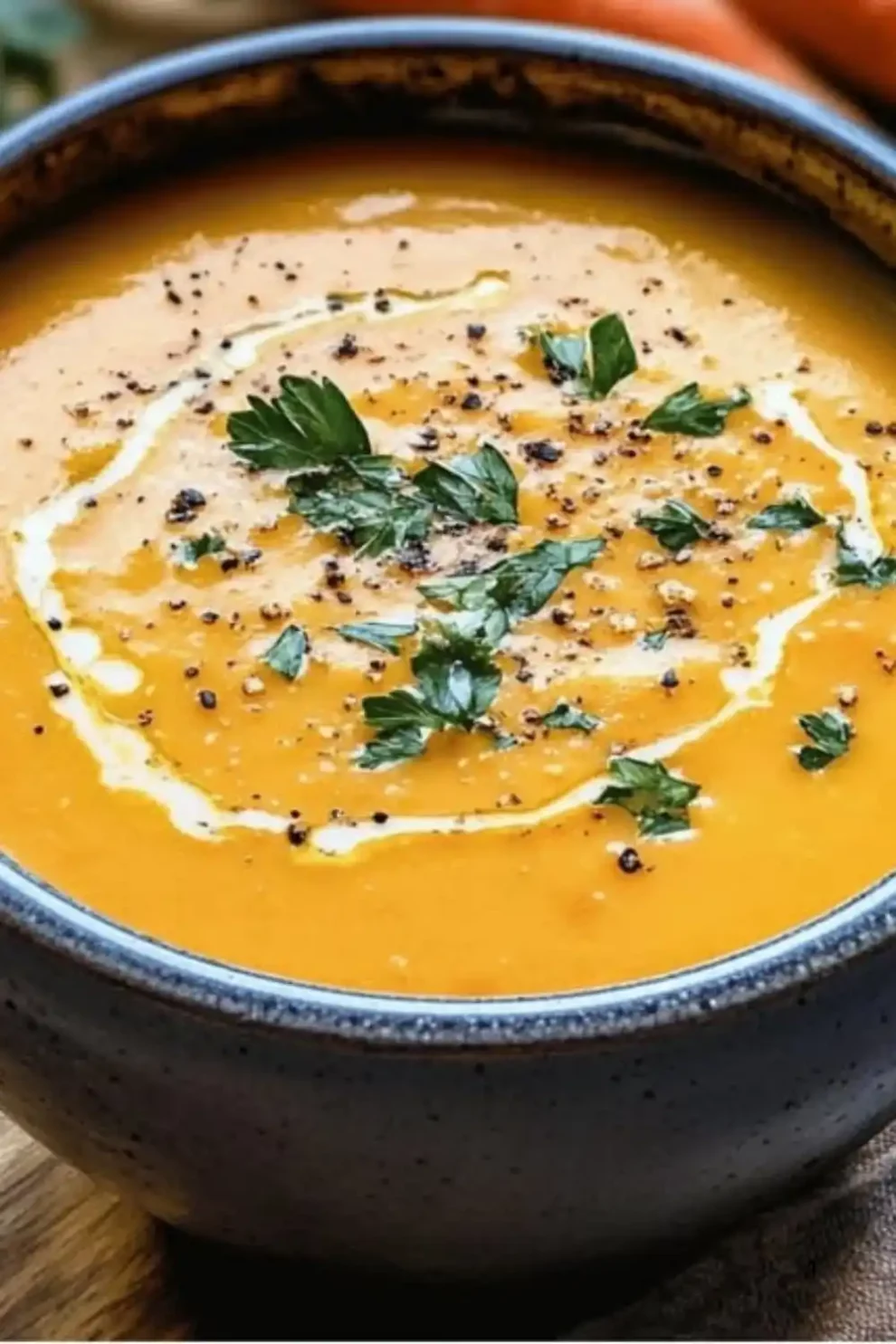 Easy Carrot Ginger Soup Recipe