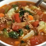 Hearty Cabbage Roll Soup Recipe
