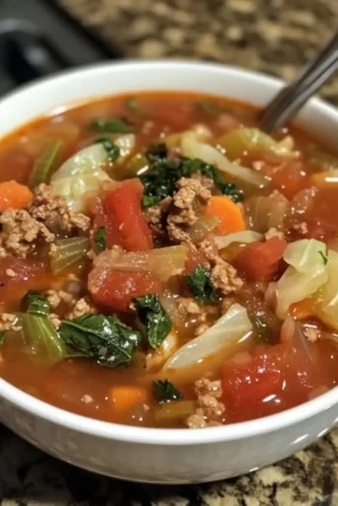 Hearty Cabbage Roll Soup Recipe