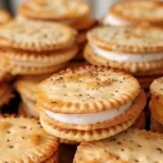 Ritz Cracker Party Sandwiches