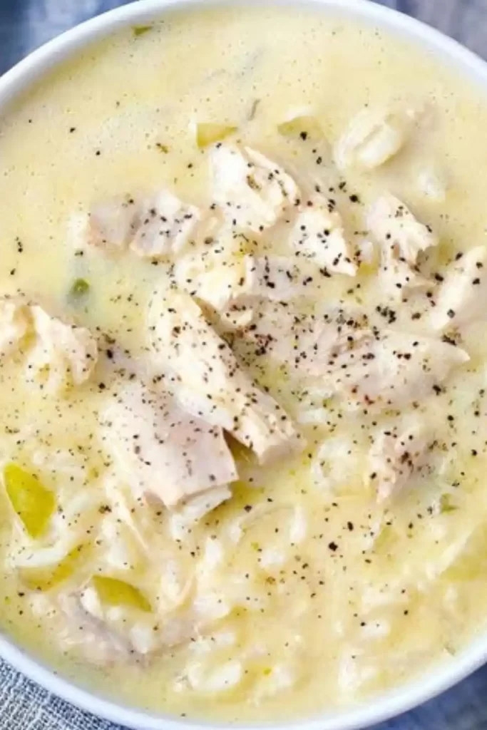 Authentic Greek Avgolemono Soup Recipe