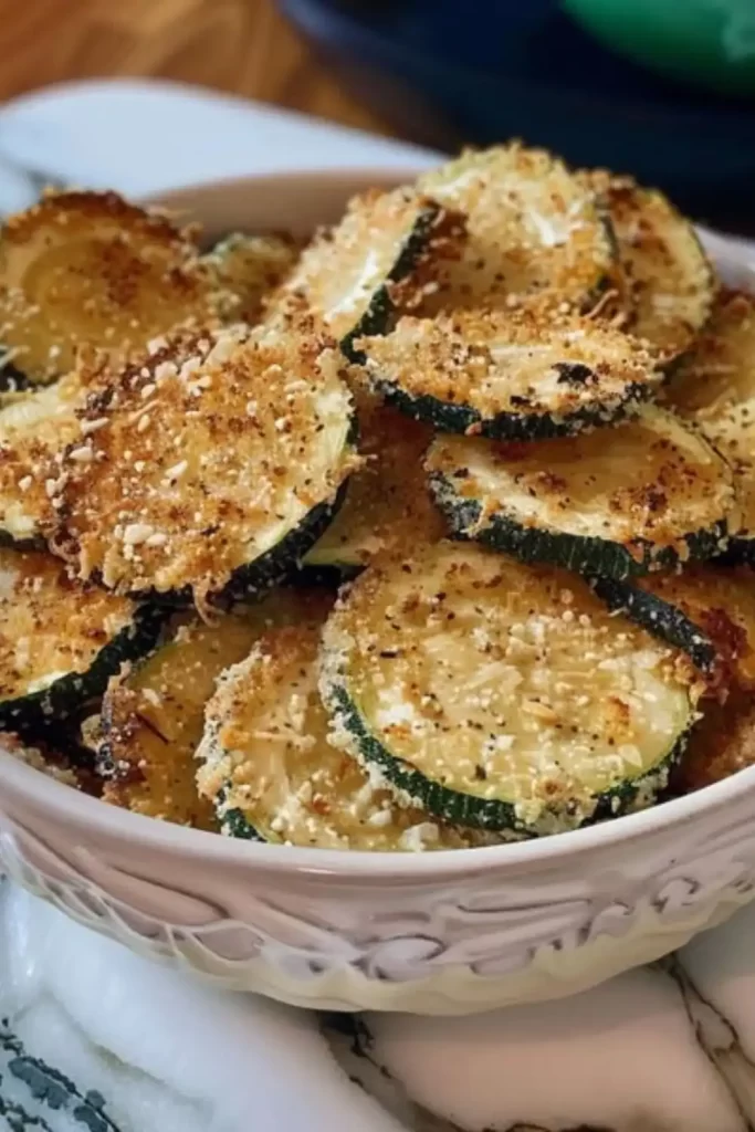 Crispy Baked Zucchini Chips Recipe