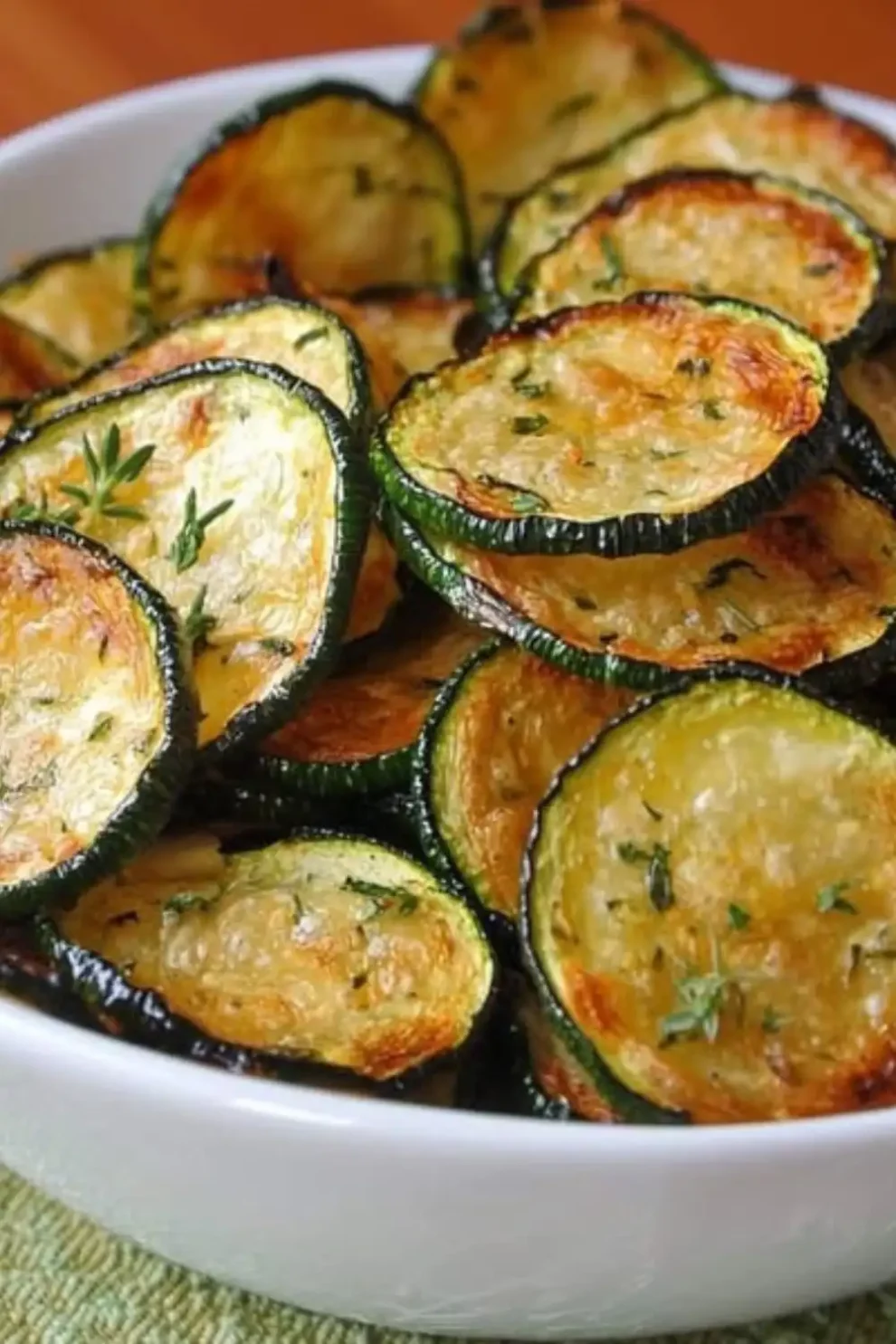 Crispy Baked Zucchini Chips Recipe