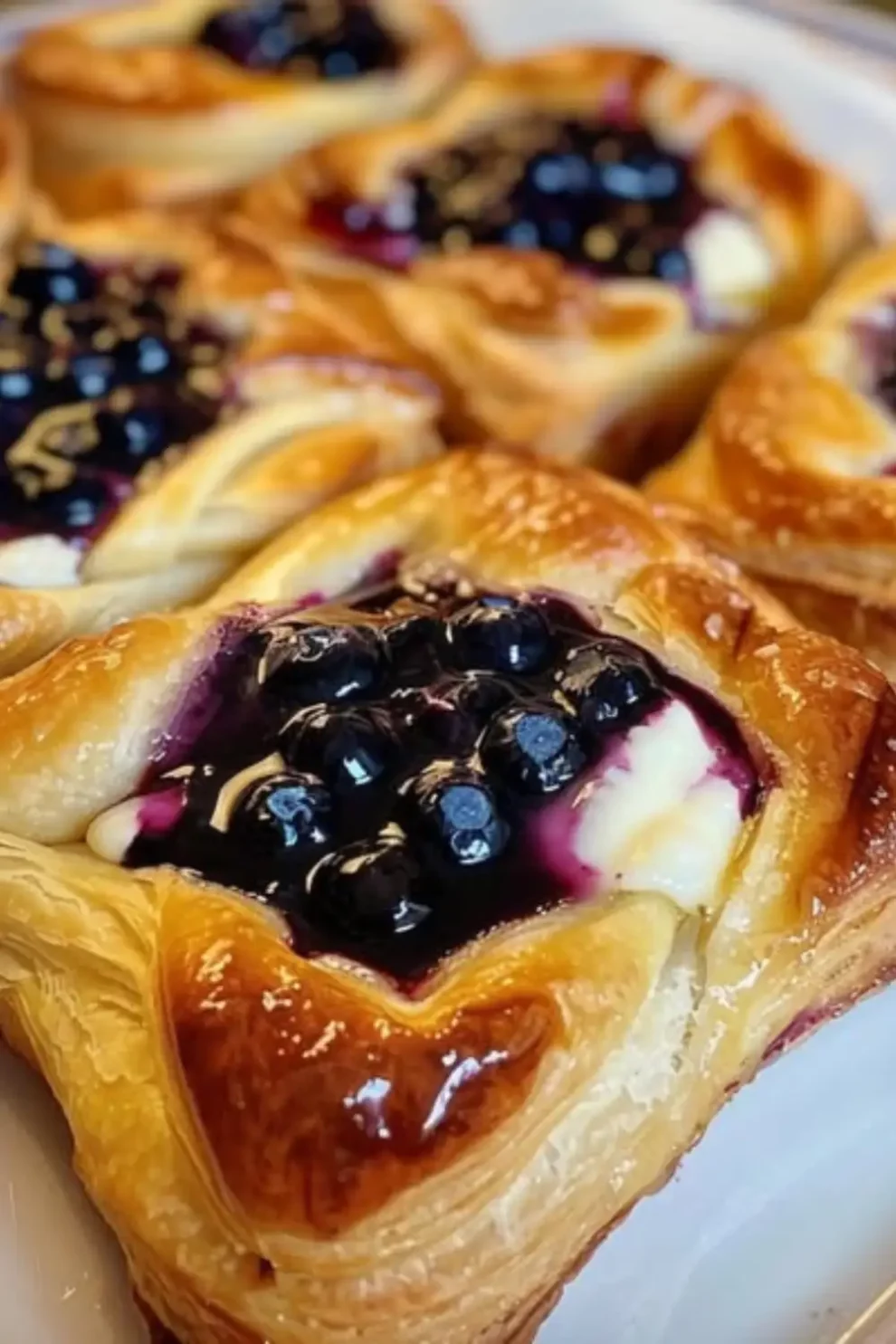Easy Blueberry Cream Cheese Danish Recipe