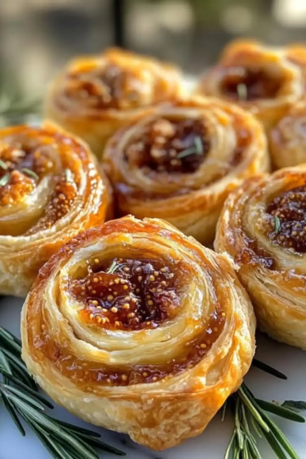 Fig and Goat Cheese Pinwheels Recipe