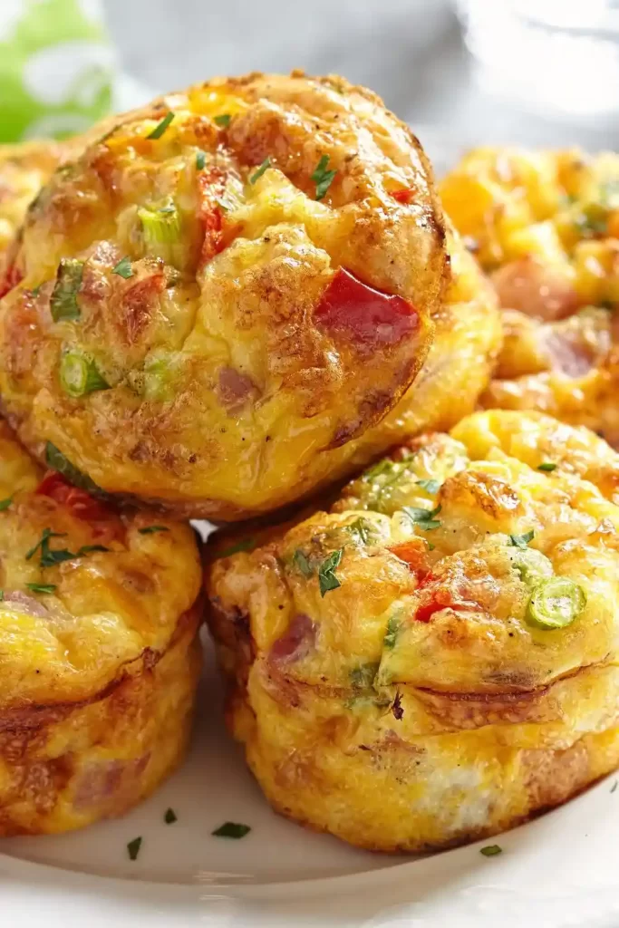 egg cottage cheese muffins