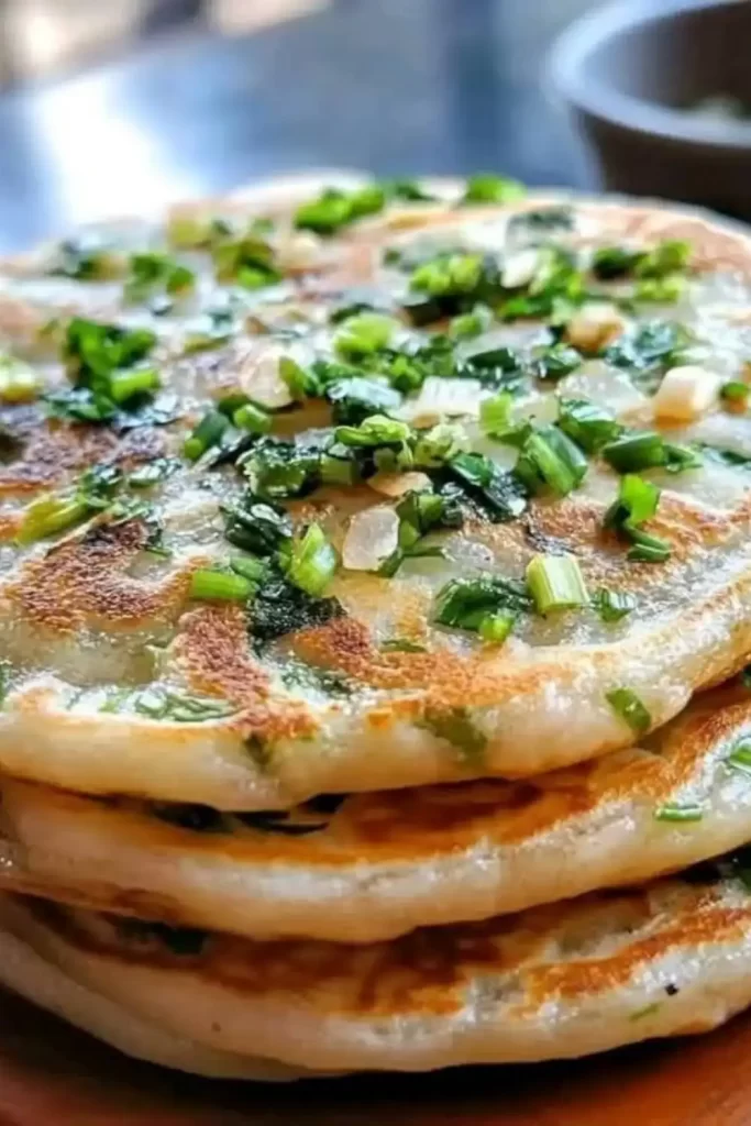 Easy Scallion Pancakes Recipe