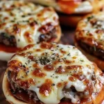 Old School Pizza Burgers Recipe