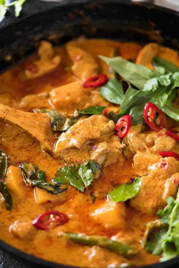 thai red curry chicken