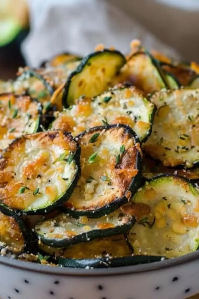 Crispy Baked Zucchini Chips Recipe