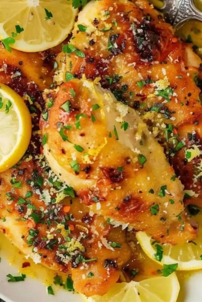Delicious lemon chicken recipe