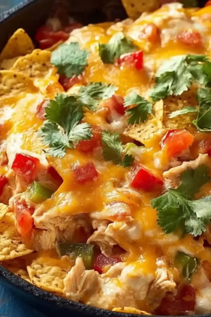 Easy recipe for chicken Nachos