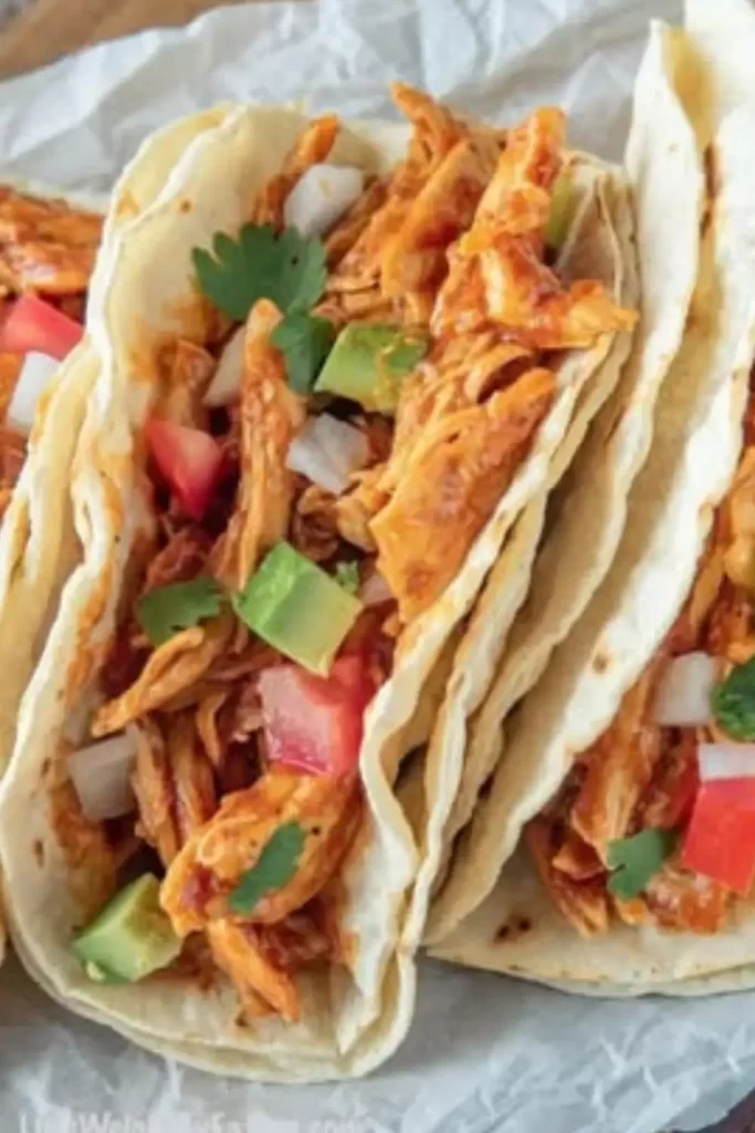 Easy recipe for taco chicken Crockpot
