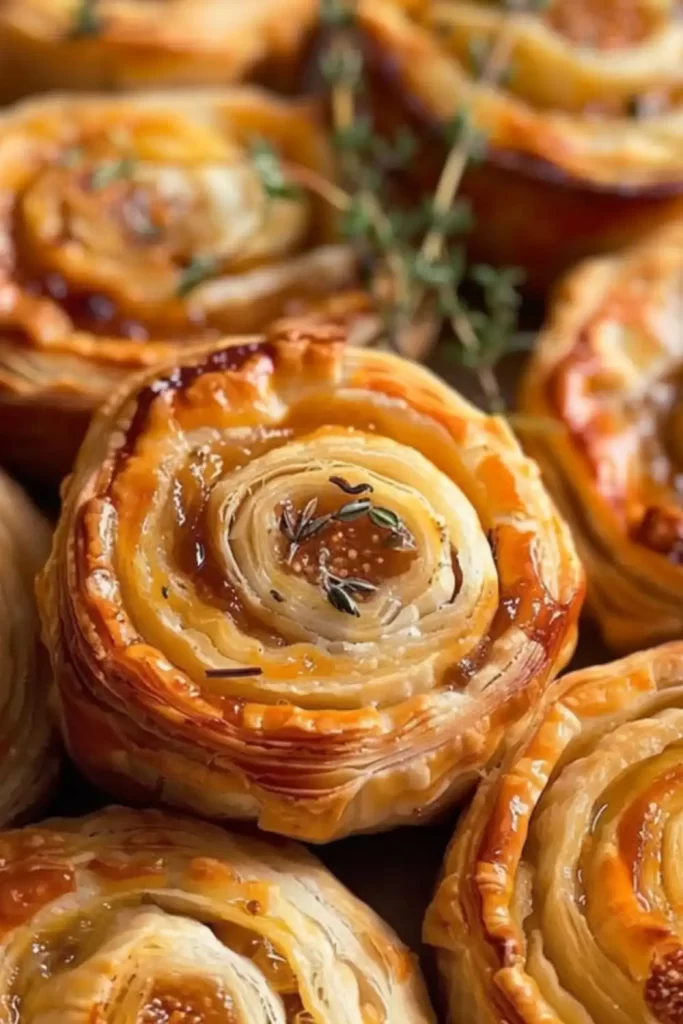 Fig and Goat Cheese Pinwheels Recipe