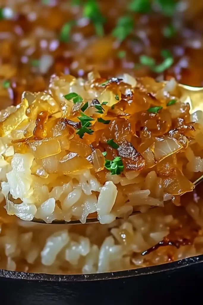 French Onion Rice Recipe