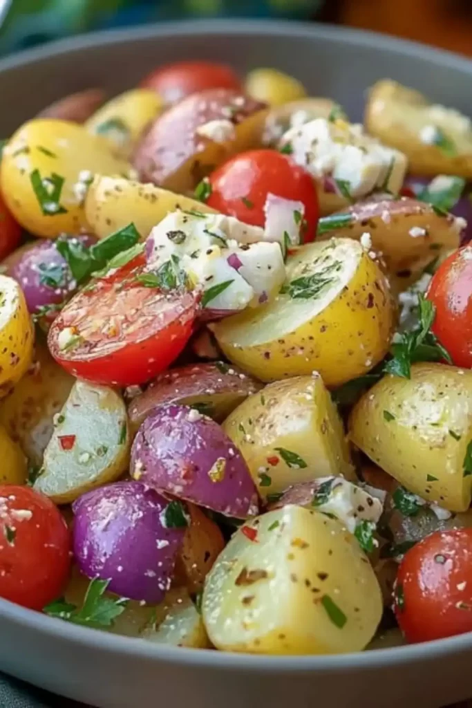 Greek potato salad recipe