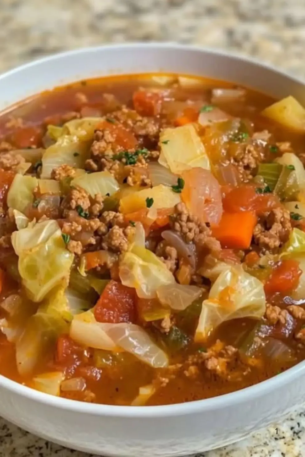 Hearty Cabbage Roll Soup Recipe