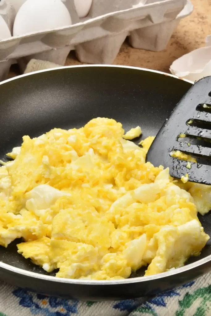 Fluffy scrambled