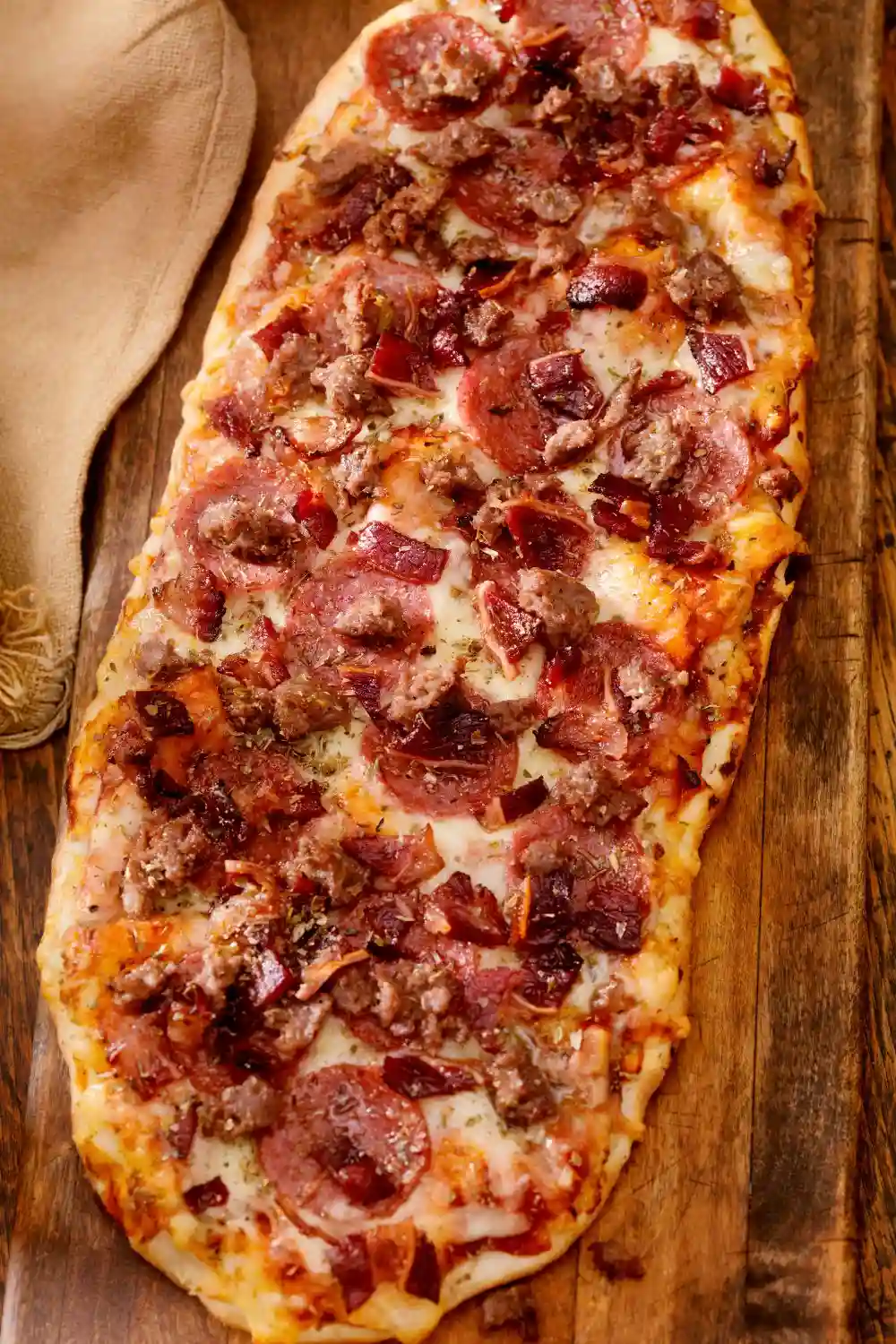 Simple Pizza Flatbread Recipe