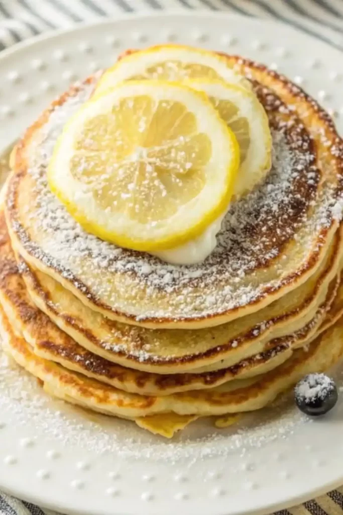 The recipe for thin lemon pies
