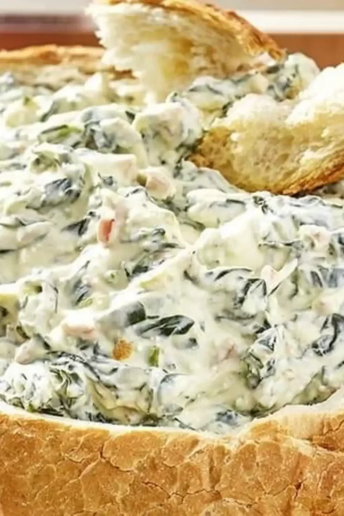 Easy Warm Spinach Dip Recipe