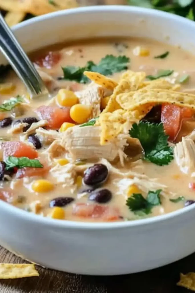 Easy Chicken Tortilla Soup Recipe