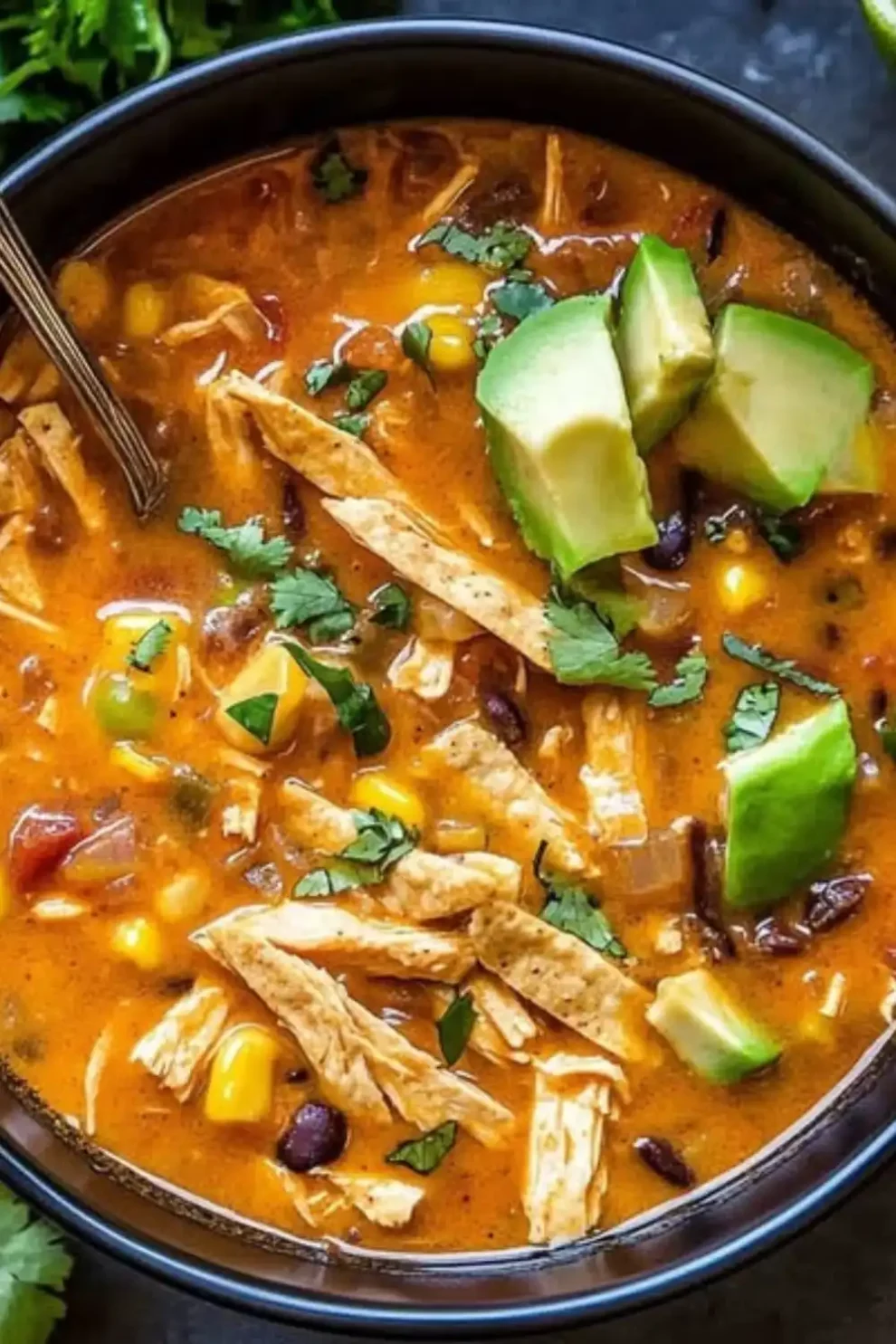Easy Chicken Tortilla Soup Recipe