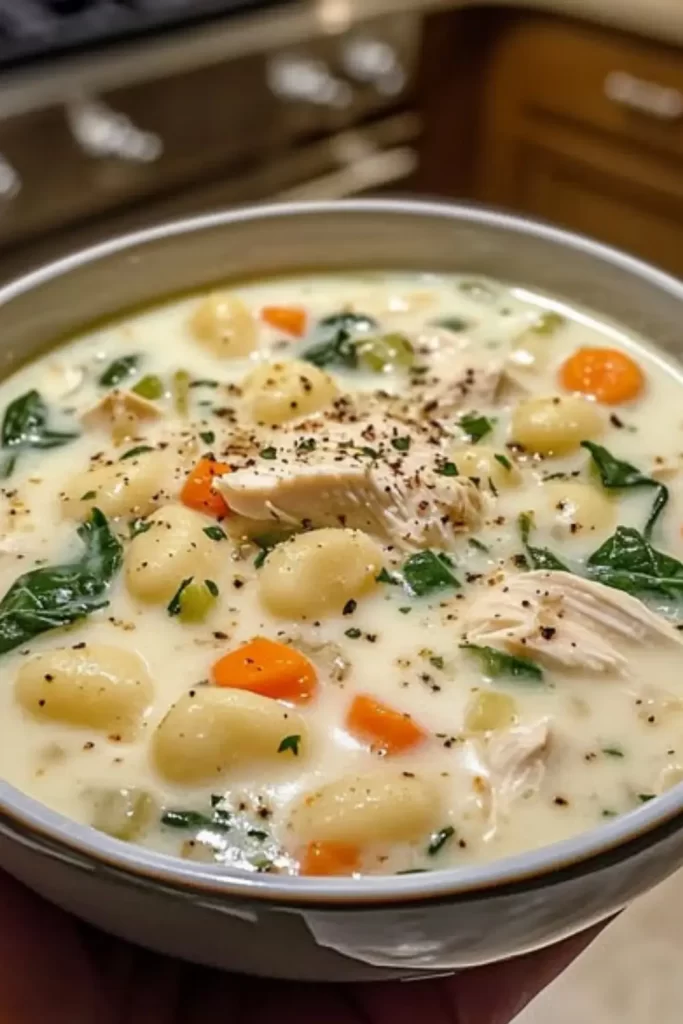 chicken gnocchi soup olive garden crock