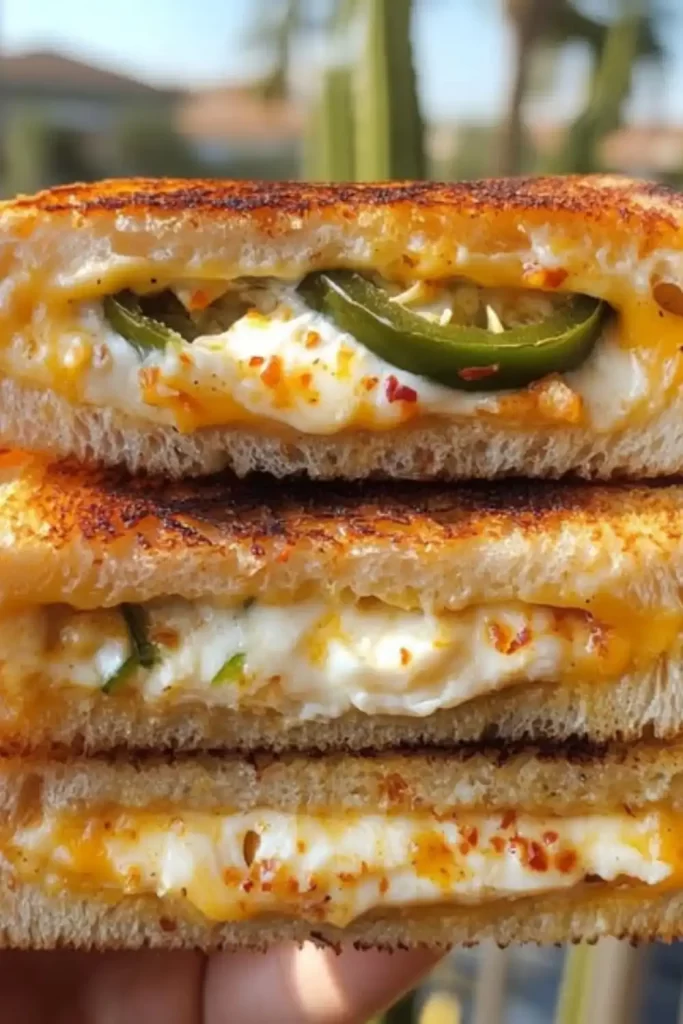 Jalapeño Popper Grilled Cheese