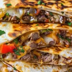 Philly Cheesesteak Quesadilla Recipe