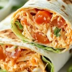 Easy Buffalo Chicken Wraps Recipe