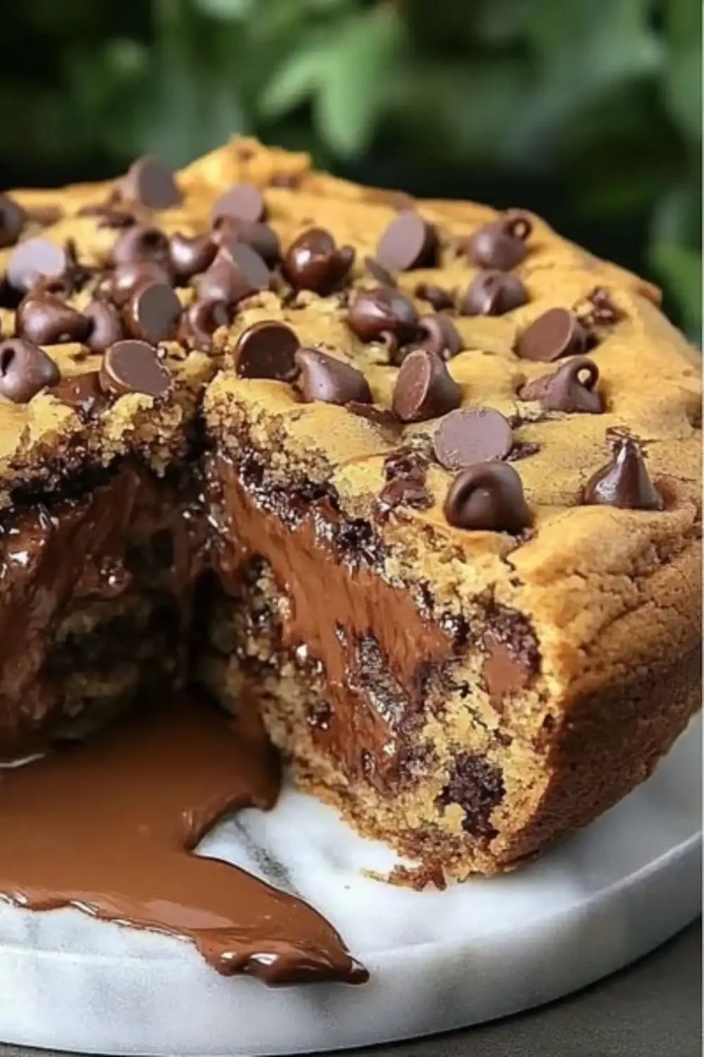 How to Make Chocolate Chip Cookie Cake ?