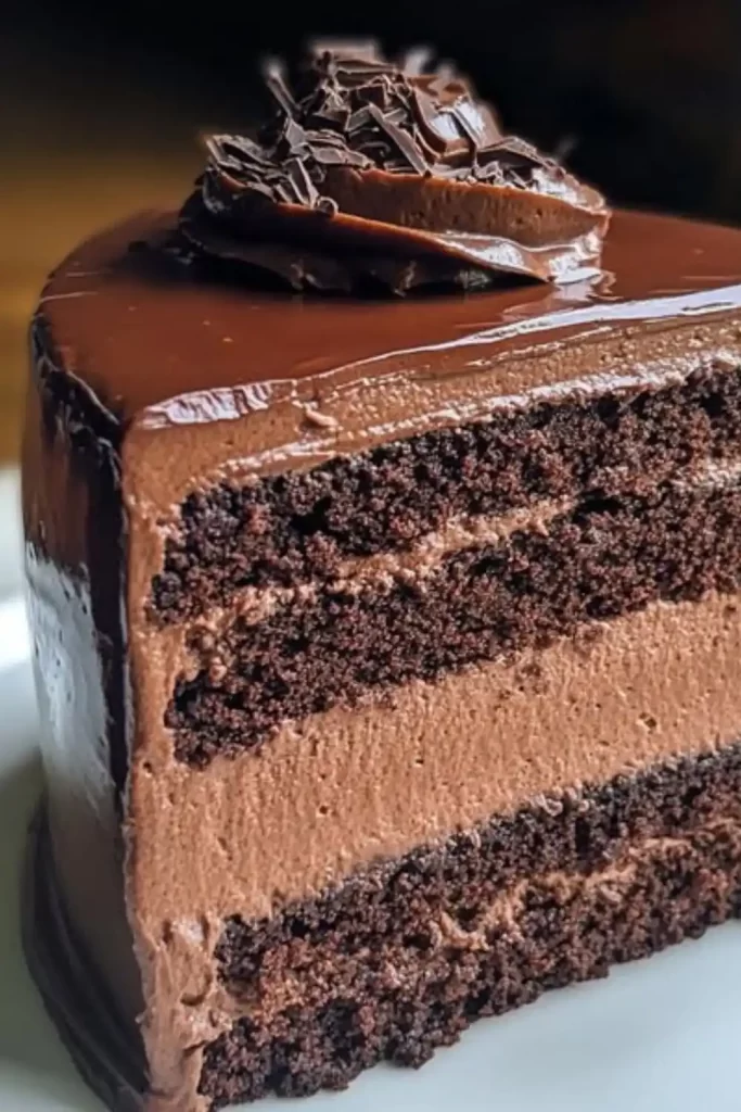 Moss chocolate cake recipe
