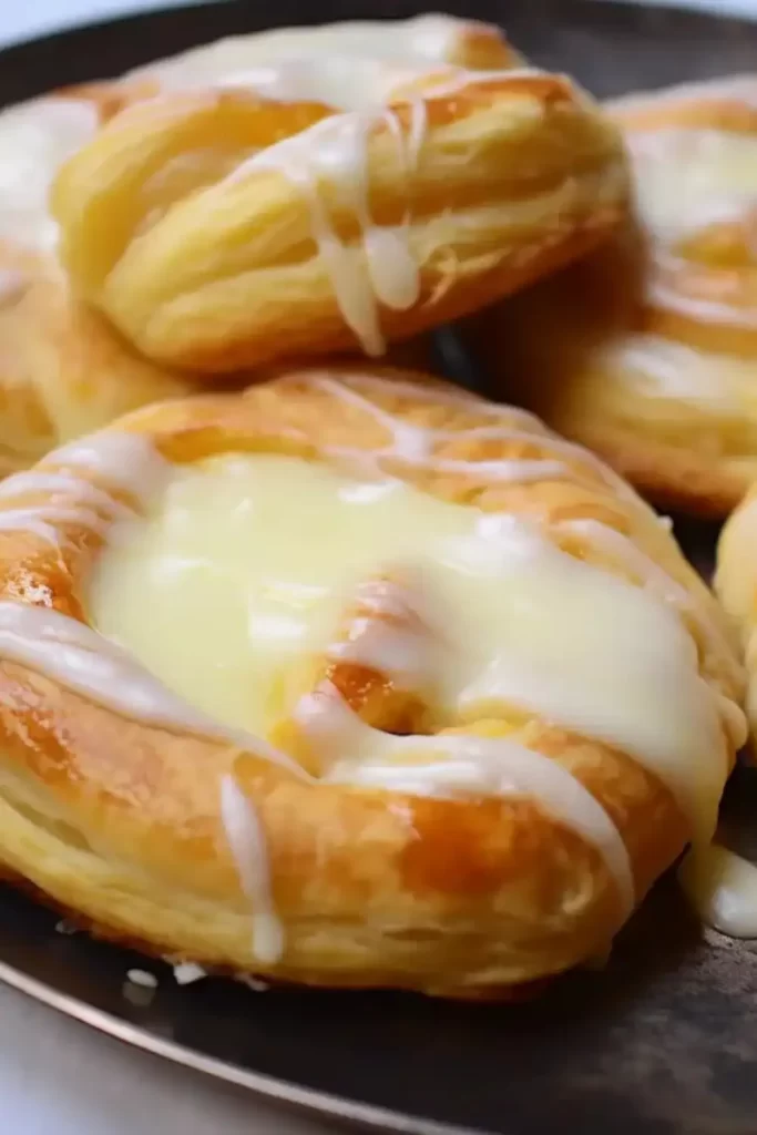 Cream Cheese Danish with Crescent Rolls
