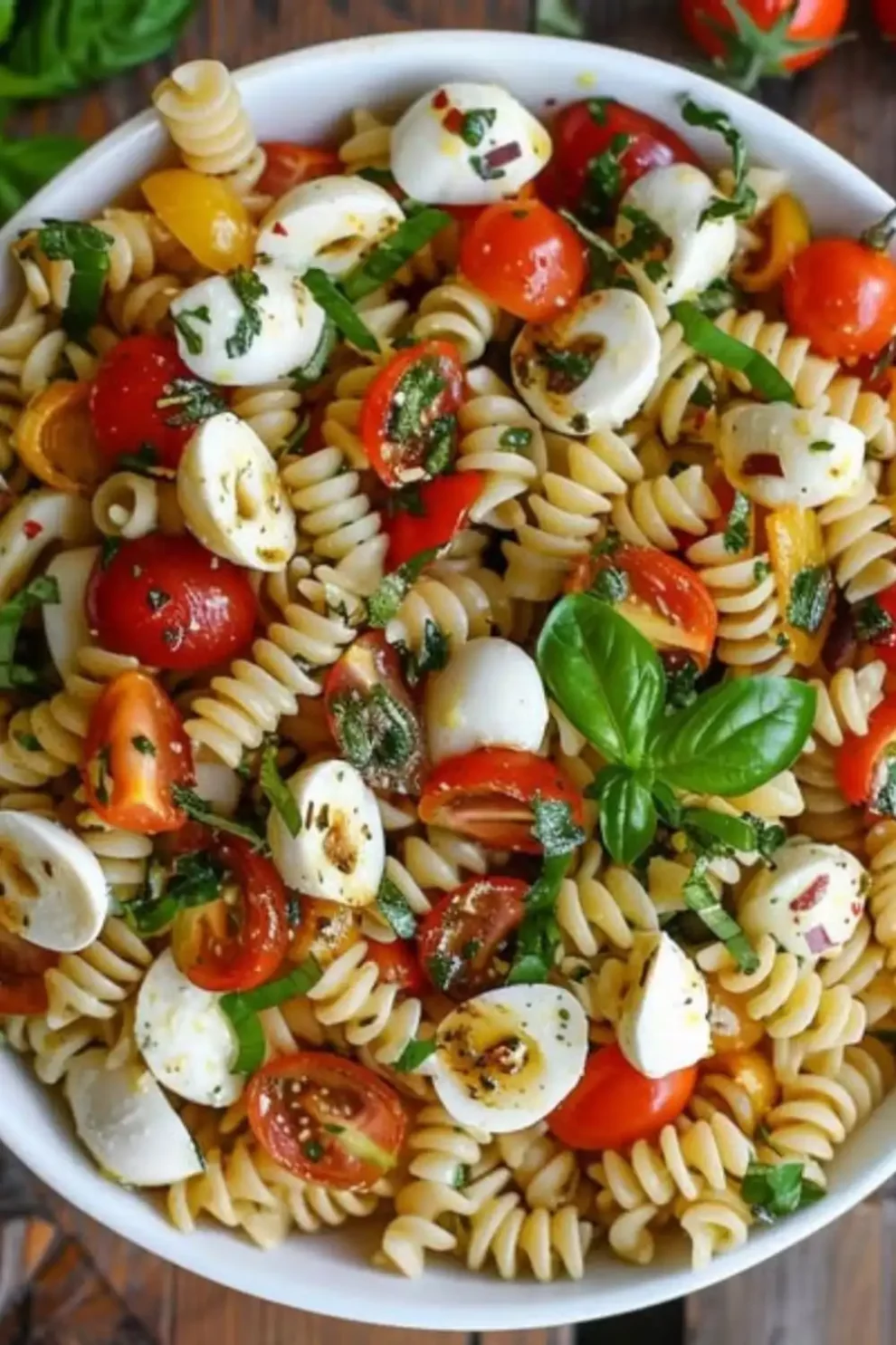 Delicious Caprese Pasta Salad Recipe