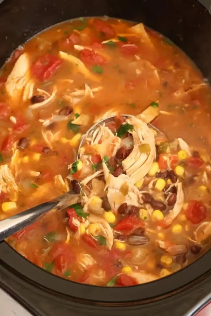 Easy Chicken Tortilla Soup Recipe