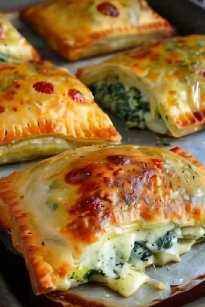 Spinach Stuffed Pastry Recipe