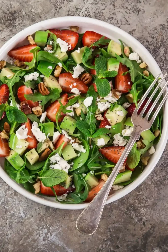Spinach and wound salad recipe