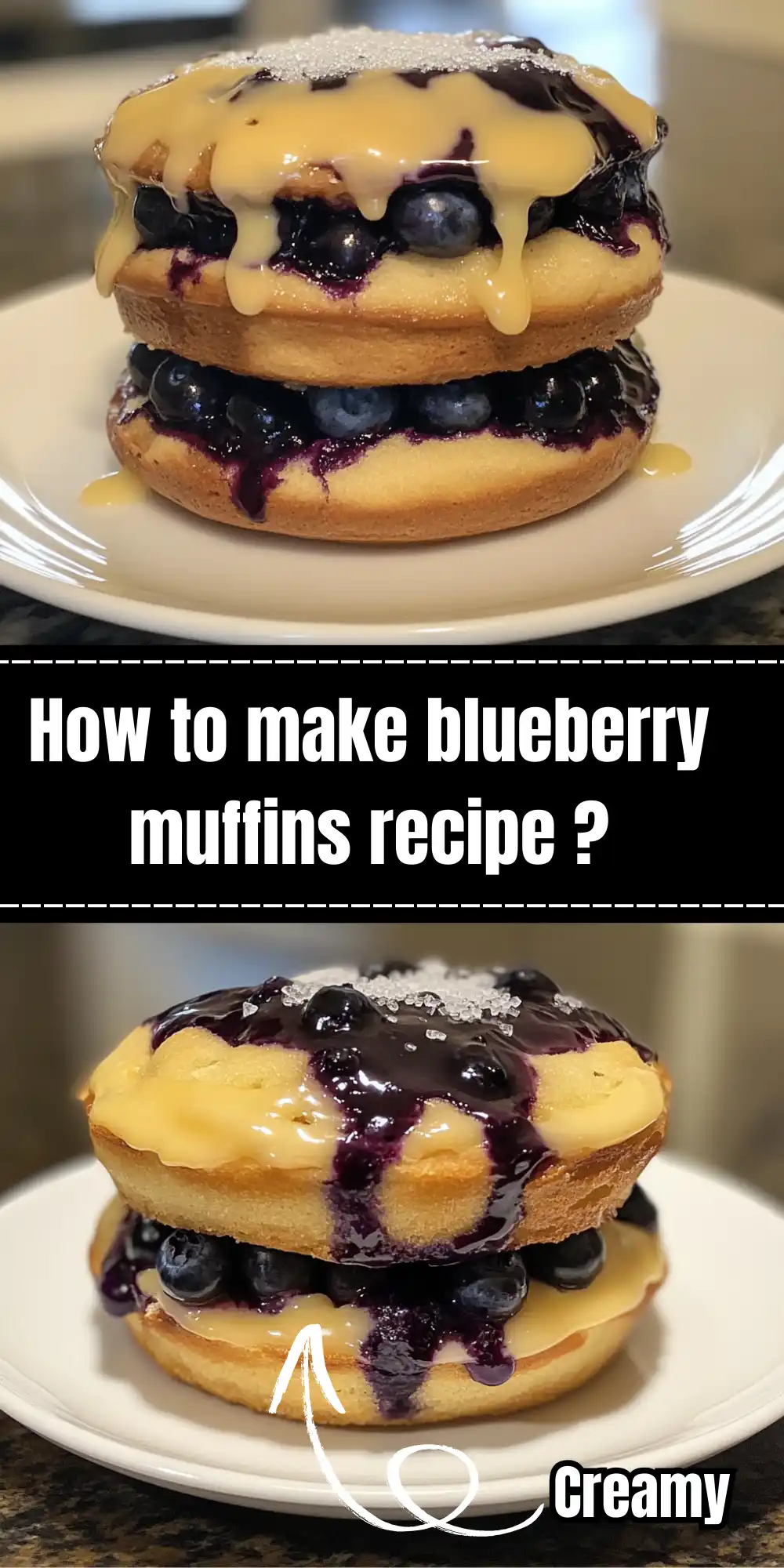 blueberry muffins recipe