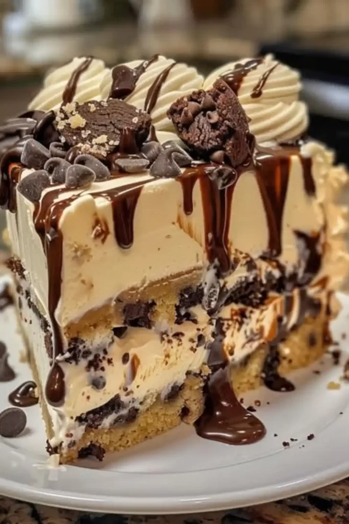 Chocolate chocolate cookie cake