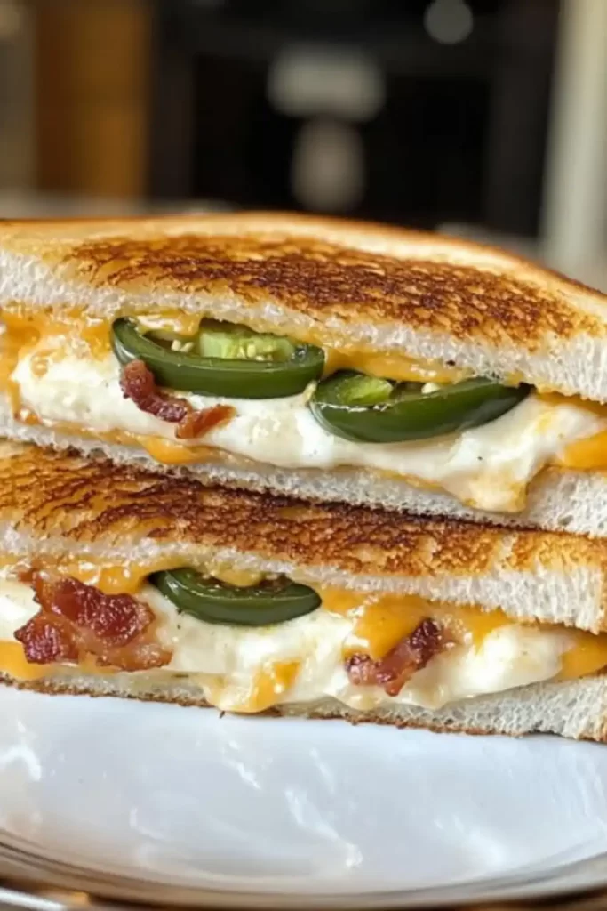 Jalapeño Popper Grilled Cheese